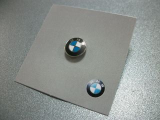 Original BMW Pin Logo Ansteckpin Emblem Neuware