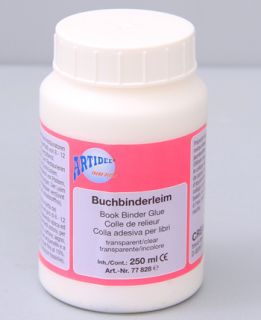 250ml Buchbinderleim  Transparent  Leim Klebstoff Binder Glue