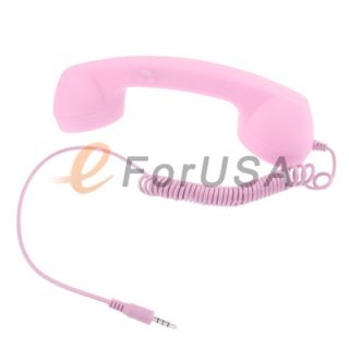 Retro Cell / Mobile Phone Handset HD Mic 3.5MM Pin for iPhone / iPad