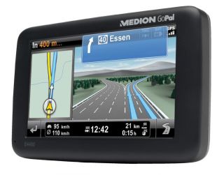 MEDION E4460 Navigation 4,3/10,9cm 4GB Europa TMC Bluetooth 533MHz 3D