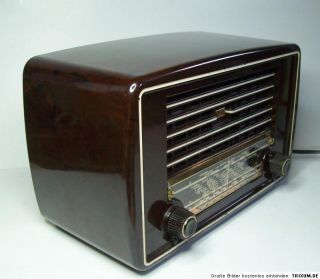 Philips Mediator altes Röhrenradio Bakelitgehäuse