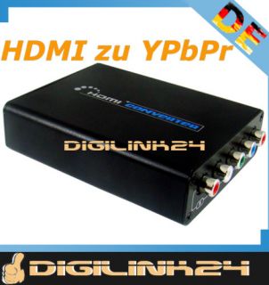 HDMI Component Adapter   HDMI YPbPr Konverter bis 1080i