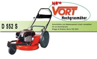 Rasenmäher VORT Hochgrasmäher D 552 S