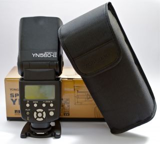 YN560 II Blitzgerät Blitzlicht für Canon Nikon Pentax Kamera