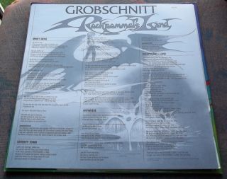 LP GROBSCHNITT Rockpommels Land KRAUTROCK, 1st DE, EX