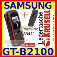 Krusell Ledertasche Handytasche Tasche Samsung B2100