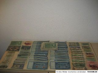 553) Große Sammlung alte Geldscheine / Banknoten Deutsches Reich