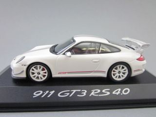 Original Porsche 911 GT3 RS 4.0 weiß 143 Minichamps Modellauto