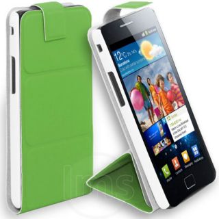 London Magic Store   Green Flip Stand Case Cover For Samsung Galaxy S2