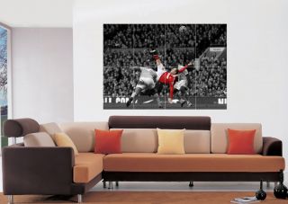 Wayne Rooney Over Head Kick Manchester United Giant Wall Art Poster