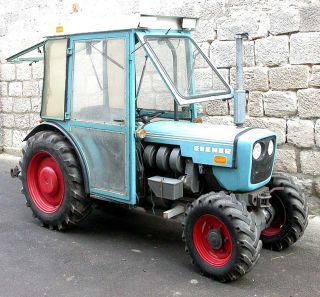 Eicher 566 Turbo 3726 SA Schmalspurtraktor Traktor Allrad 3 Zylinder