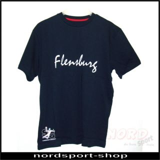 Flensburg Handewitt Handball Cross Chevron T Shirt, Gr XL  07 580 7237