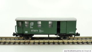 Arnold 4492   Güterzug Packwagen mit Zugschlussleuchte der DB