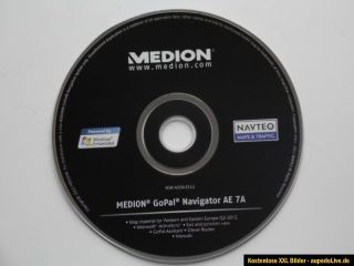 Medion Gopal Navigator AE 7A West und Ost Europa DVD NEU AE7A Q2 2012