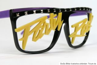 RaRe pArTY rOcK NeRd bRIllE 80eR JAhRE FlAT ToP GlAssEs FuN rEdFoO