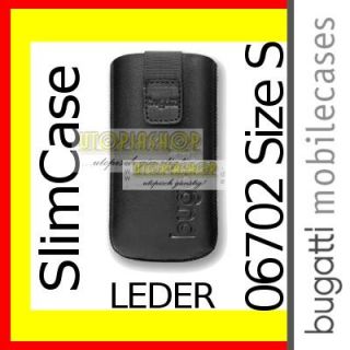 bugatti Slim Case Etui Ledertasche Tasche Sony Ericsson W595 W705 W715