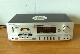 Kenwood KX 600 , Stereo Cassetten Deck   Top  