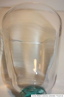XXL Murano Glas Kelch 23,5cm GUT ERHALTEN  Venecia Glass Muranoglas