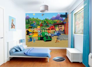 Walltastic® Kinderzimmer Kinder Wandtattoo Tapete Room Art Bob der