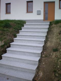 Granit Granitplatte 119 x 32 x 3 cm / Stk Stufenplatte