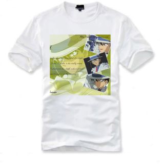 Neu ANIME MANGA Detective Conan T Shirt Gr. S M L XL XXL XXXL Weiß