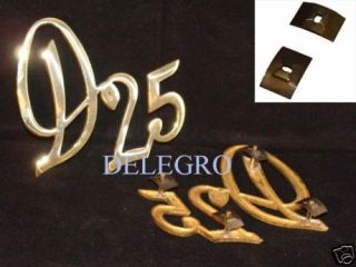 Deutz Emblem Schriftzug D25 zB. F2L612 F2L712 D25 D25S