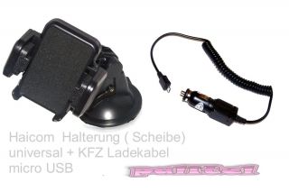 Handy Halterung + KFZ LADEKABEL für PHICOMM FWS 610