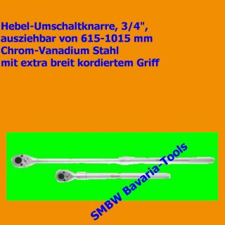 Hebel Umschaltknarre, 3/4, 615 1015 mm Hebelknarre