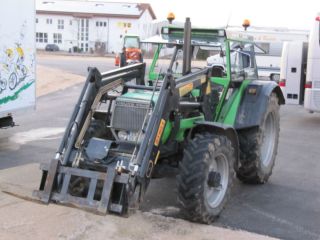 Deutz DX 610 Schlepper Traktor Zugmaschine Frontlader Allrad Druckluft