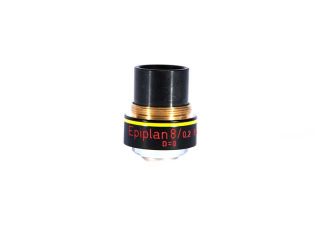 This is a Zeiss model 462002 Epiplan Pol microscope objective lens in