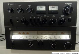 Sanyo Receiver DCA 611 und Tuner TMF 611LK. Klasse Geräte.