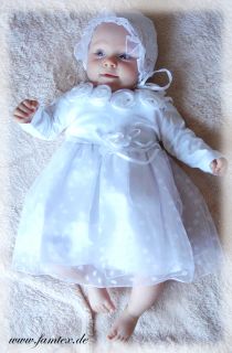 wunderschönes Taufkleid Größe 68 / 74 Festkleid Baby Kleid