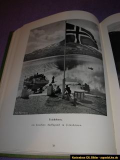 Altes Buch Das Land der Mitternachtssonne Erinnerungen an Norwegen