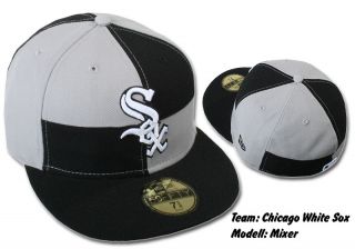 NEW ERA CAP CHICAGO WHITE SOX MIXER BLACK/GREY #634