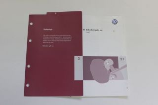Original VW Golf 5 V Bordbuch BDA Deutsch Handbuch Bedienungsanleitung