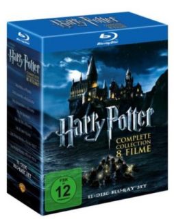 11 Disc Blu ray Box * Harry Potter Komplettbox Teil 1+2+3+4+5+6+7.1+7