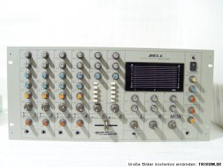BELL Amplifier 19 Power Mixer MDA 624 Professional Digital Delay/Echo