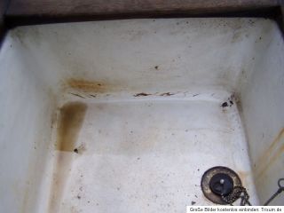 Antikes Emaille Waschbecken Krankenhauswaschbecken Spülbecken Spüle