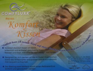 COMFYLUXX Komfortkissen Reisekissen viskoelastisch