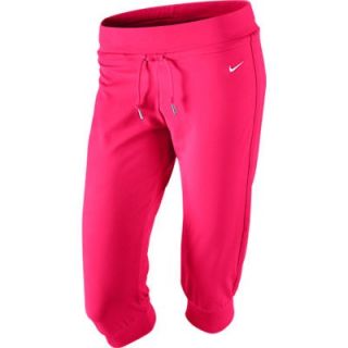 Original Nike Damen Jersey Capri Fitness Capri Hose pink
