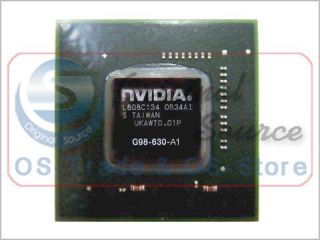 nVidia GF 9300M 9400M GS G98 630 U2 A1 A2 GPU BGA IC