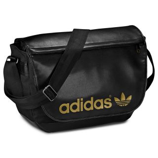 Adidas Adicolor Messenger Tasche Schwarz Gold Schultertasche Originals
