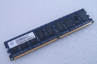 Nanya 2 GB DDR2 PC2   5300E Speicher 667 MHz ECC NT2GT72U8PB0JY 3C z.B