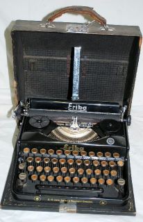 L639/ Reise Schreibmaschine ERIKA No.5 vorm. Seidel & Naumann Dresden