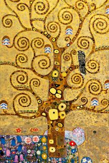 Fototapete TREE OF LIFE 115x175 Gustav Klimt, Baum des Lebens, Giant