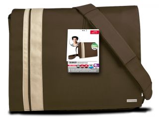 Speedlink Courier Messenger Bag Notebook Tasche bis 18,4 braun Laptop