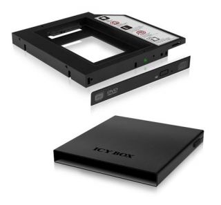 ICY BOX IB AC642 Adapter fuer 2 5 6 35 cm SSD Festplatten Erweiterung