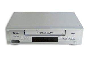 Funai Videorekorder 29A 664 VHS Recorder silber TOP ZUSTAND