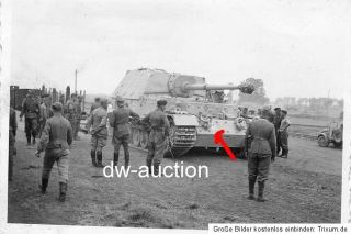 Elefant Ferdinand Panzer Jg Abt. 653 mit Wappen STG Abt. 197