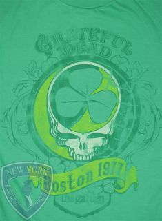GRATEFUL DEAD T SHIRT BOSTON 1977 JERRY GARCIA XL